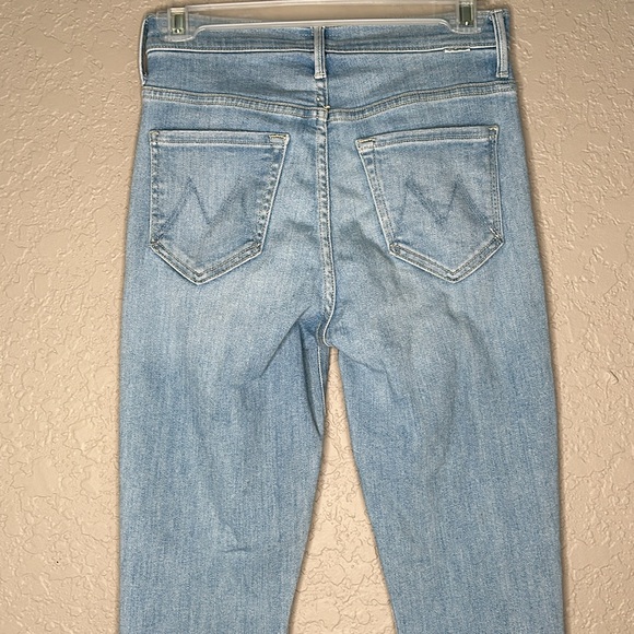 MOTHER The Stunner Ankle Fray in Crafty Side sz 25 - Picture 9 of 14